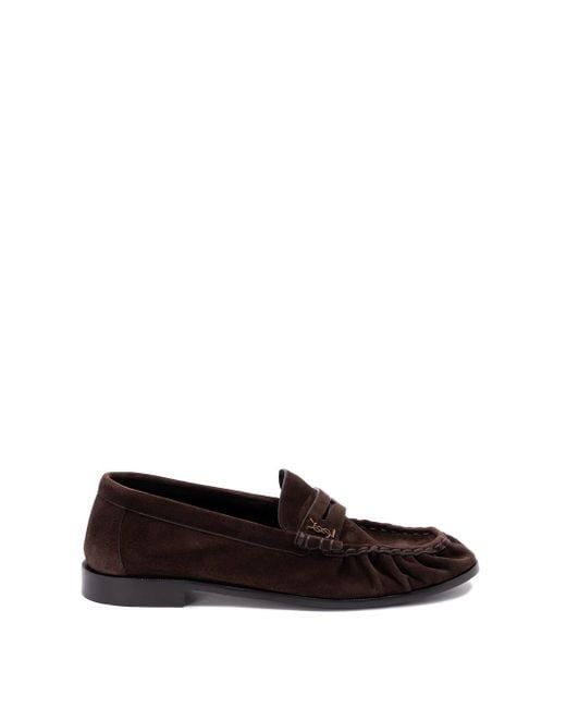 Saint Laurent White 'Le Loafer' Loafers for men