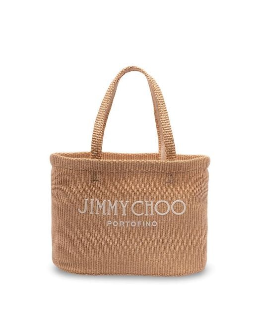 Jimmy Choo Brown Exclusive Edition Portofino Tote