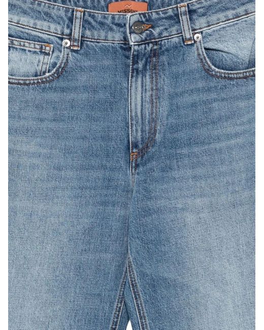 Missoni Blue Wash-Finish Jeans