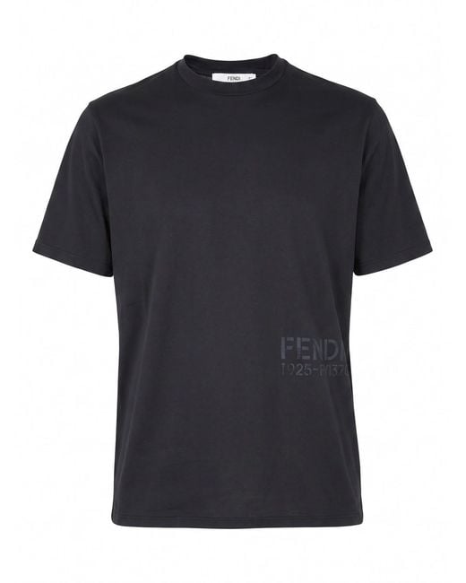 Fendi Black T-Shirt for men
