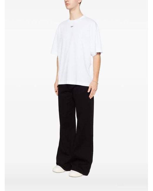 Off-White c/o Virgil Abloh White Off '3D Spray Arrow Skate' Short Sleeve T-Shirt for men