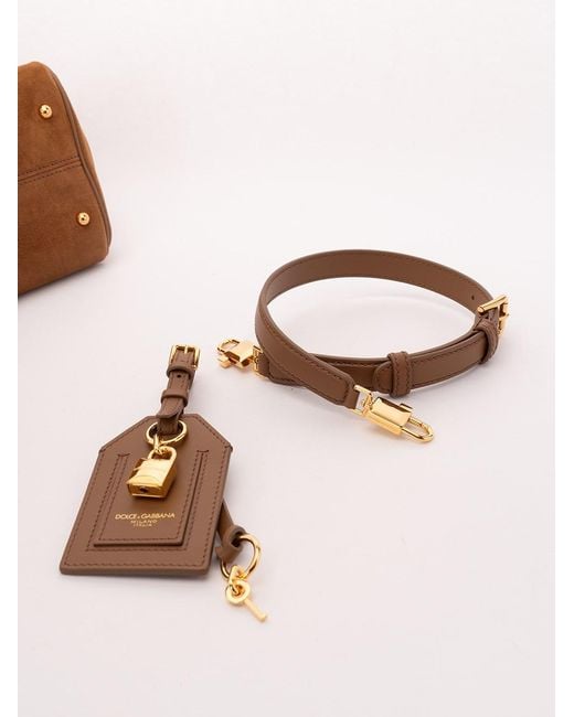 Dolce & Gabbana Brown Medium 'My Sicily' Handbag
