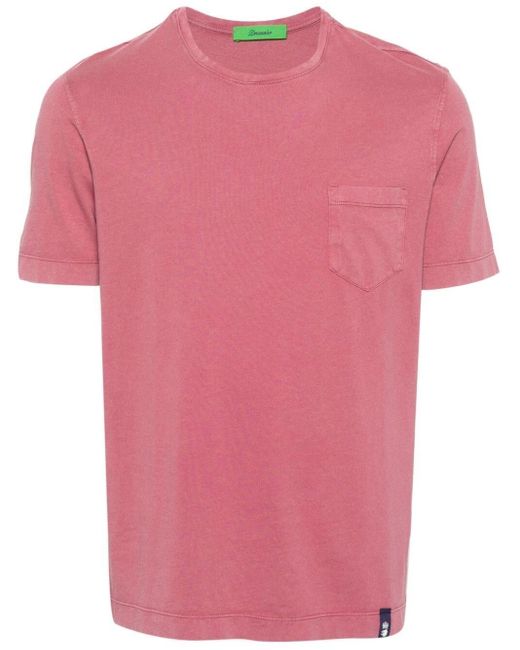 Drumohr Pink T-Shirt for men