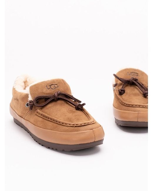 Ugg Brown Quill Slip-On