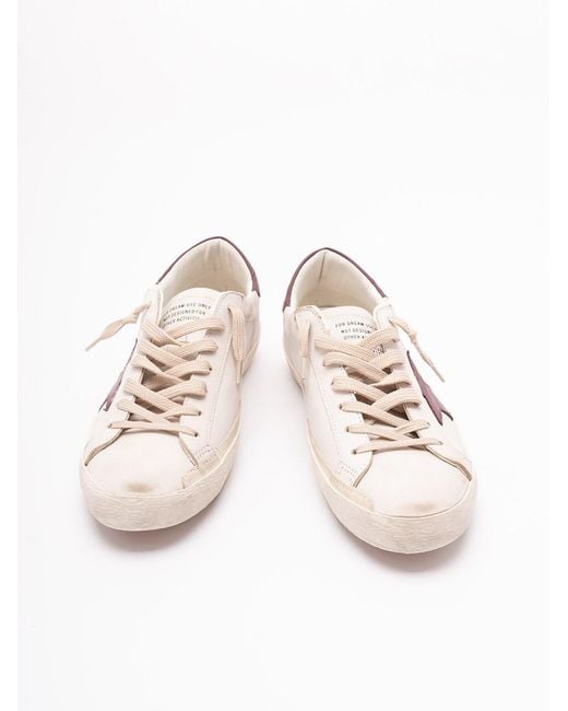 Golden Goose Deluxe Brand Pink 'Super-Star' Sneakers for men