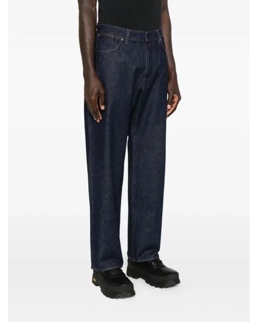 Stone Island Blue Denim-Rinsed' Jeans for men