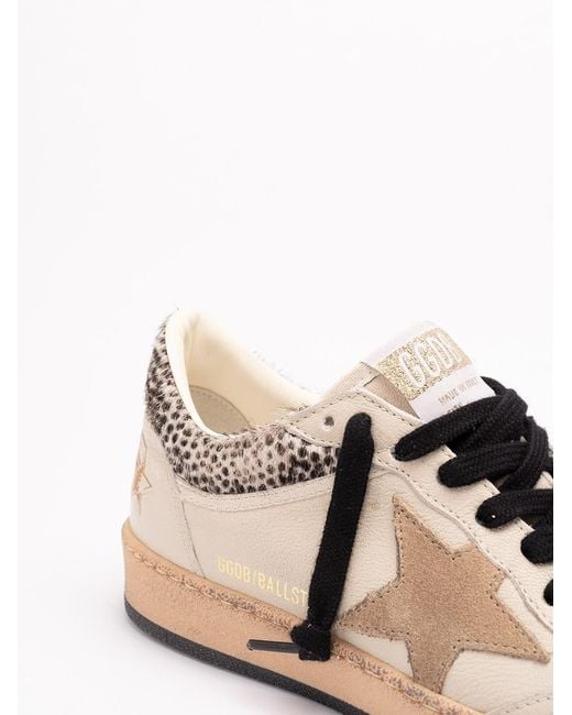 Golden Goose Deluxe Brand White 'Ball Star' Sneakers