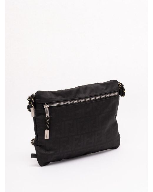 Fendi Black Medium Pouch for men