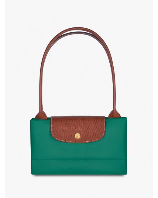 `Le Pliage Original` Large Tote Bag di Longchamp in Green