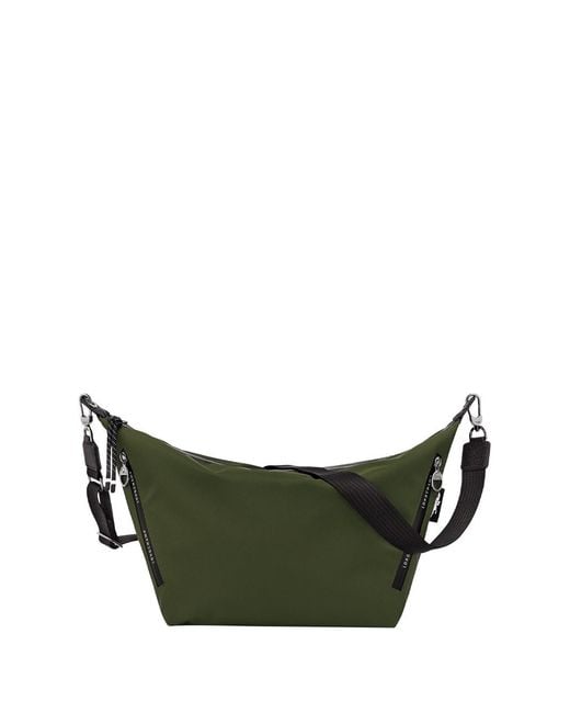 Longchamp Green 'Le Pliage Energy' Medium Crossbody