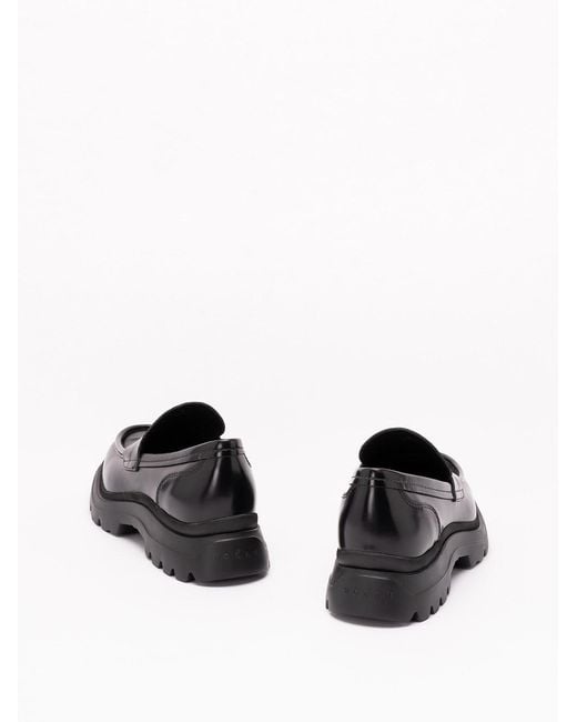 Hogan Black H692 Loafers for men