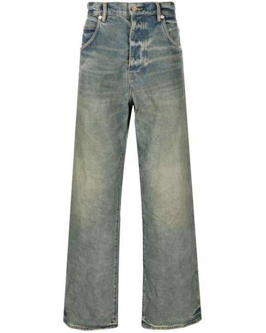 Purple Brand Blue Brand Relaxed Fit `Vintage Dirty` Jeans for men