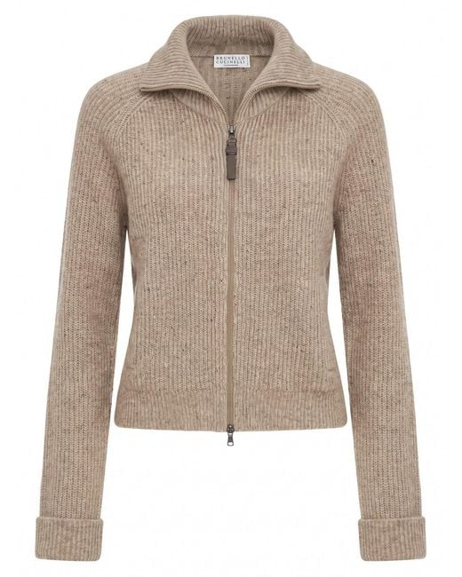 Brunello Cucinelli Natural Cardigan