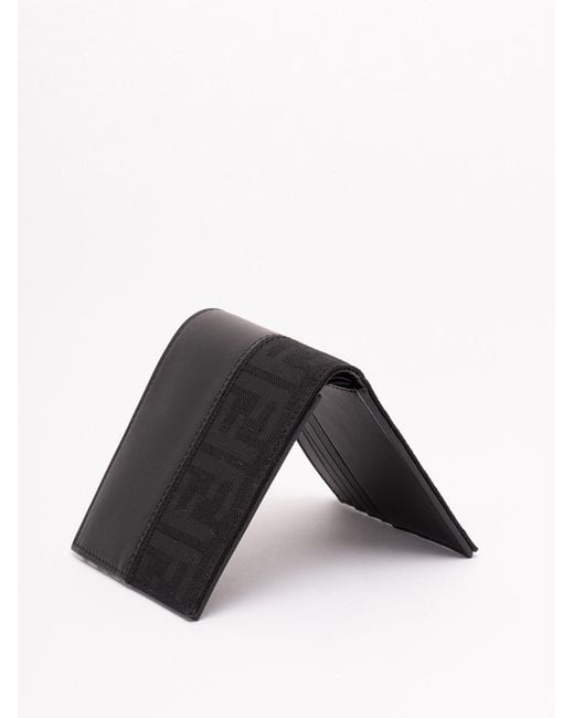 Fendi Black Wallet Bi-Fold for men