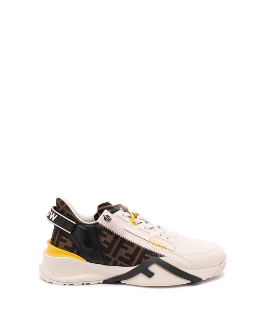 Fendi White Flow' Sneakers for men