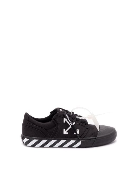 Off-White c/o Virgil Abloh Black 'Vulc Undercut' Sneakers for men
