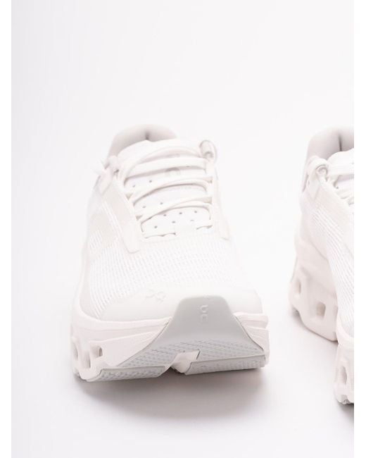 On Shoes White 'Cloudmonster Void' Sneakers
