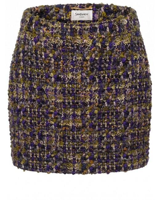 Saint Laurent Black Skirt
