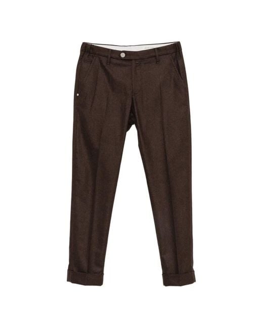 Jacob Cohen Black 'Jannik' Regular Fit Pants for men