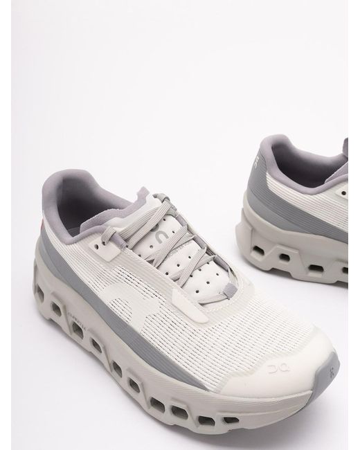 On Shoes White 'Cloudmonster Void' Sneakers