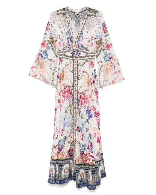 Camilla White Monserrate Magic Maxi Dress