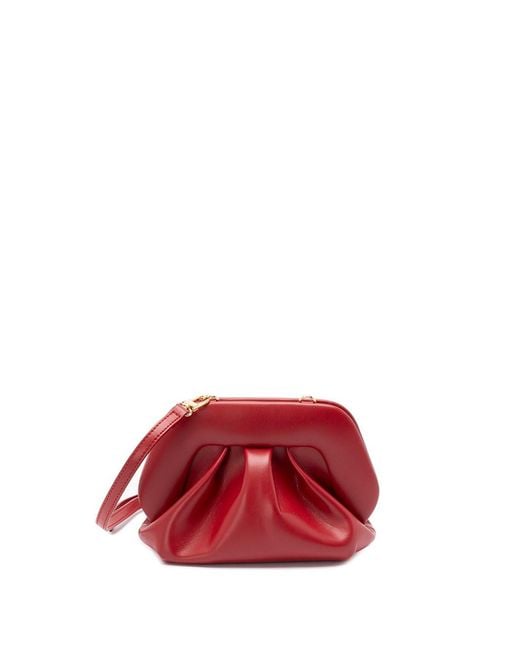 THEMOIRÈ Red 'Bios Vegan Fabric' Small Clutch Bag