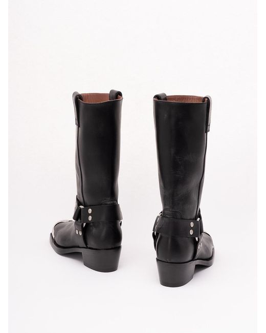Paris Texas Black 'Roxy' Boots