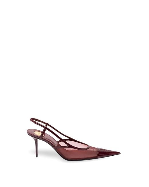 Saint Laurent Pink 'Renee' Pumps