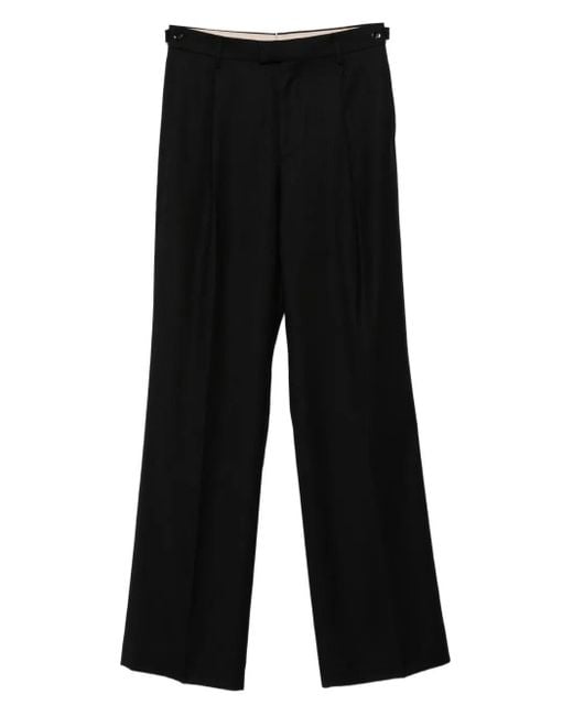 Berwich Black High Waisted Pants