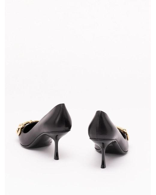 Gucci White 'Helena' Pumps
