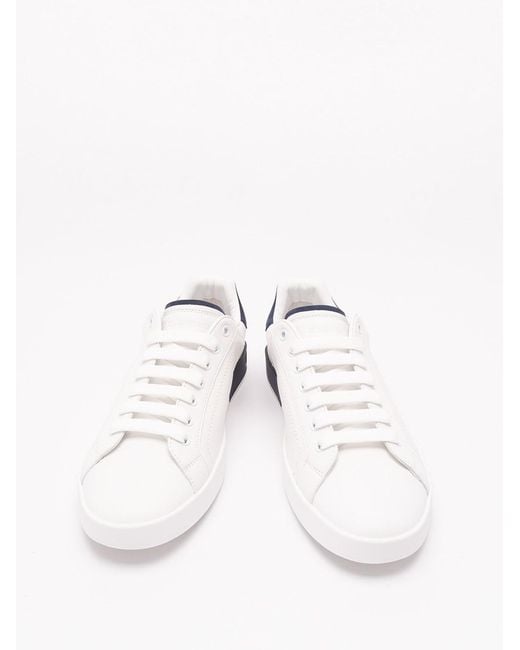 Dolce & Gabbana White Dolce & Gabbana Portofino Sneakers for men