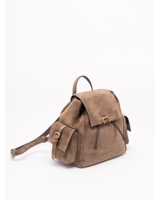 Brunello Cucinelli Brown Backpack