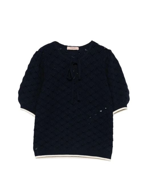 Twinset Blue Sweater