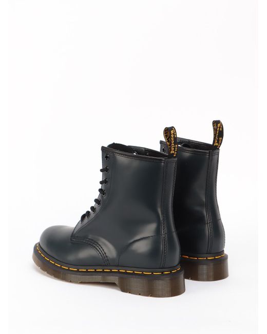 Dr. Martens 1460 Smooth Boots in Black | Lyst