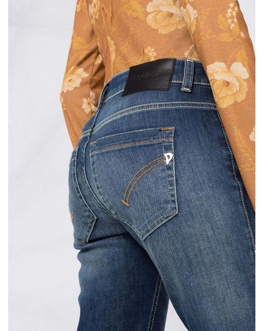 Dondup Blue `Monroe` 5-Pocket Jeans