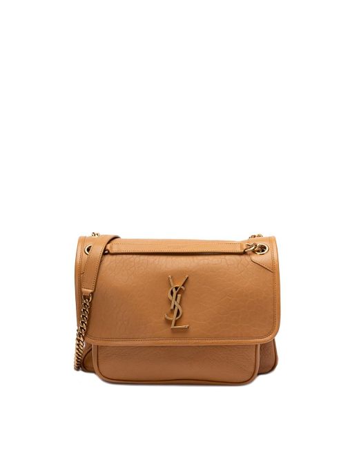 Saint Laurent Brown Medium `Niki` Shoulder Bag