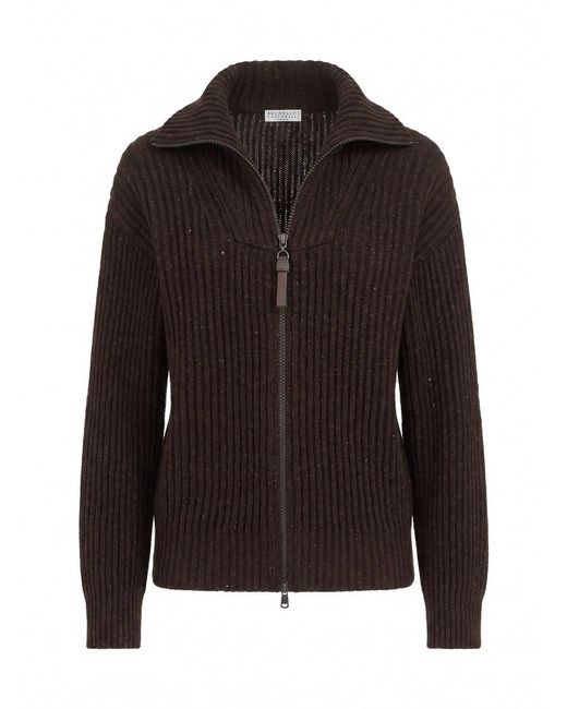 Brunello Cucinelli Black Cardigan