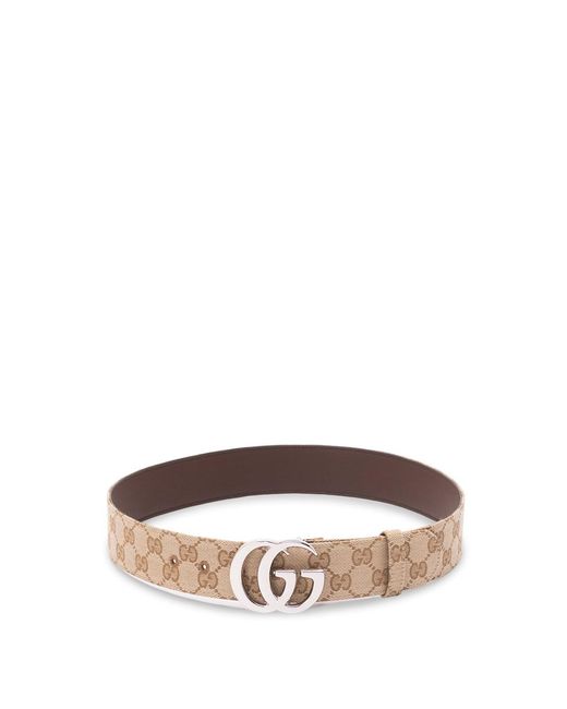 Gucci Brown 'Gg' Belt for men