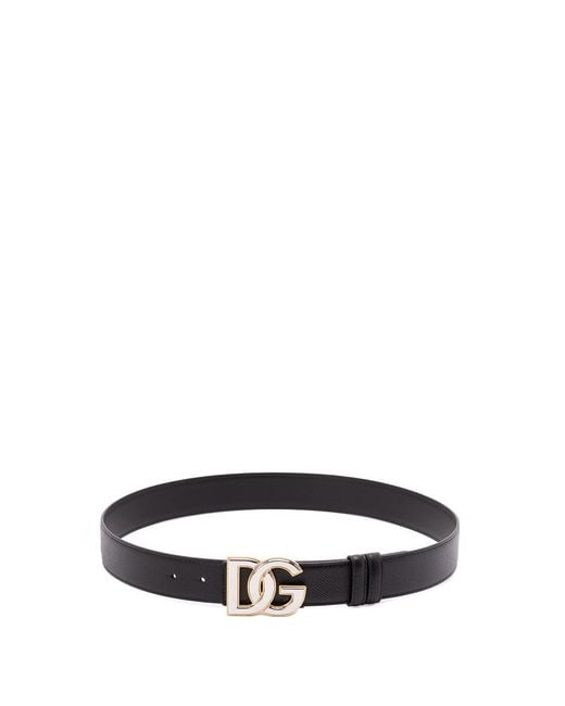 Dolce & Gabbana Multicolor Logo Belt for men