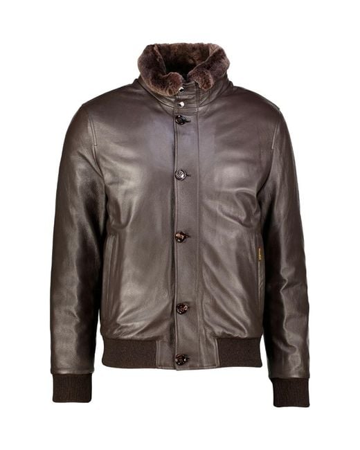Moorer Brown 'Cleros' Jacket for men