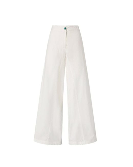Pinko White 'Canelli' Pants