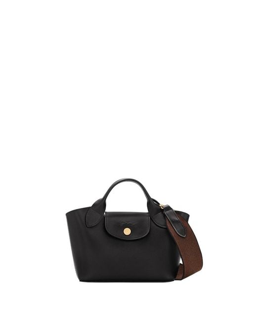 Longchamp Black 'Epure Timeless' Extra Small Tote