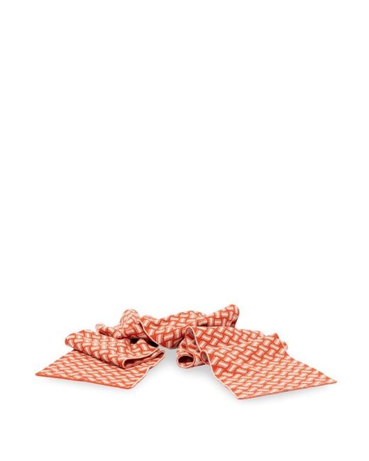 Drumohr Pink 'Biscottino' Scarf for men