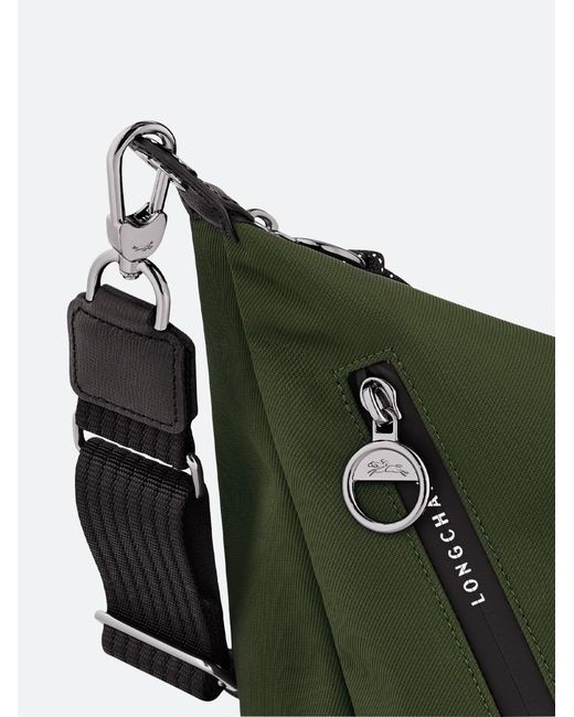 Longchamp Green 'Le Pliage Energy' Medium Crossbody