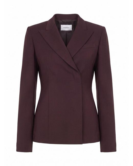 Sportmax Purple 'Ciocca' Jacket