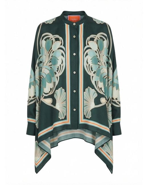 LaDoubleJ Green 'Foulard' Shirt