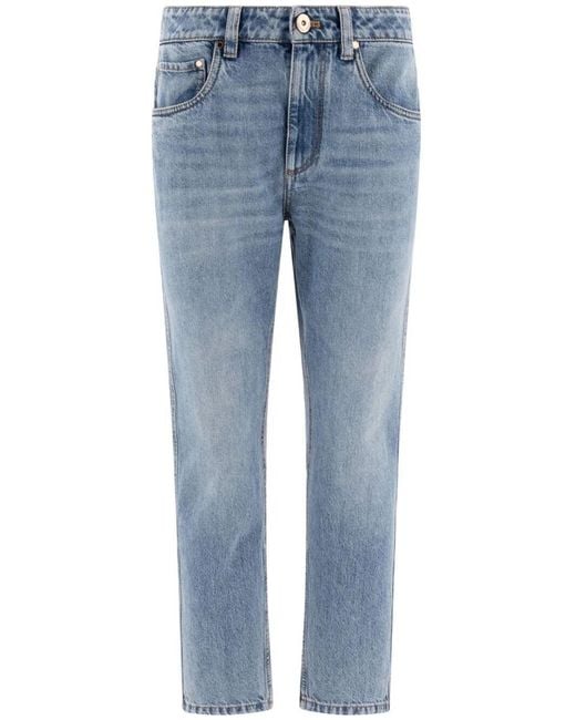 Brunello Cucinelli Blue Denim Jeans