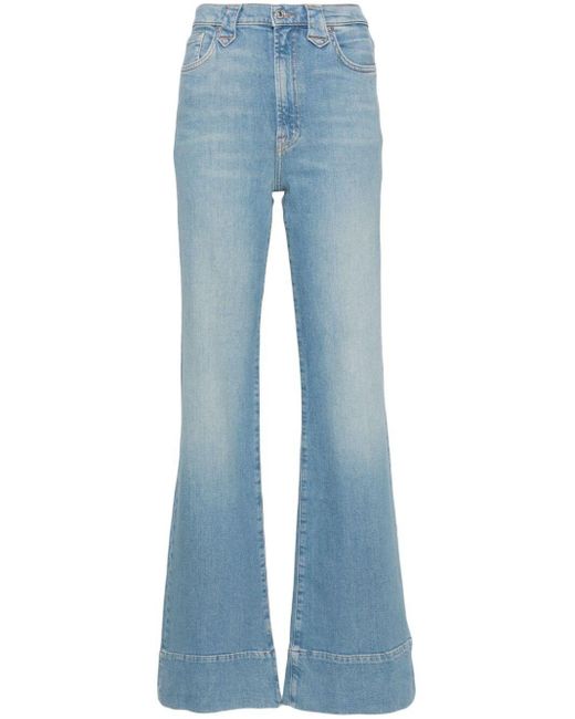 7 For All Mankind Blue Wester Modern Dojo Jolie Jeans