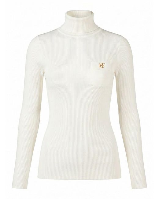 Elisabetta Franchi White Sweater