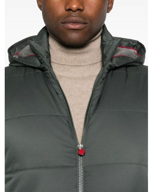 Kiton Black Vest for men